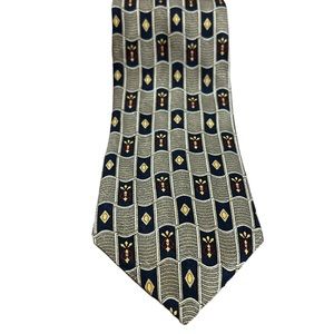 Silk Geoffrey Beene Long Tie